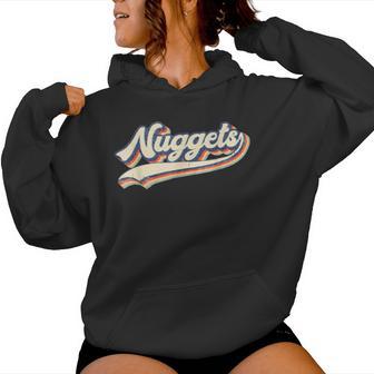 Nuggets Name Vintage Retro Boy Girl Women Hoodie - Monsterry DE