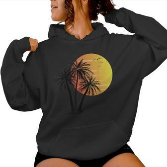 Palm Tree Summer Beach Summer Vacation Men Women Hoodie - Thegiftio UK