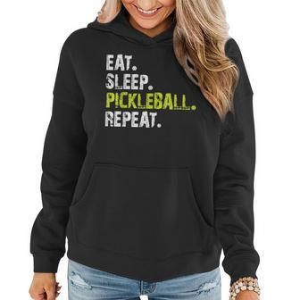 Pickleball For And Women Eat Sleep Pickleball Women Hoodie - Monsterry