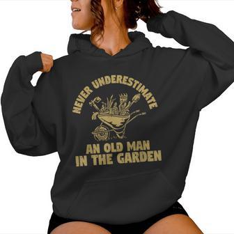 Plant Gardening Gardener An Old Man In The Garden Women Hoodie - Thegiftio UK