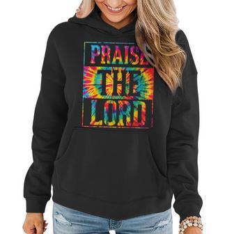 Praise The Lord Christian Faith Tie Dye Cute Christianity Women Hoodie - Monsterry DE