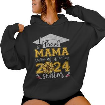 Proud Mama Of A Class Of 2024 Senior Graduate Women Hoodie | Mazezy CA