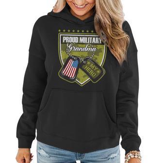 Proud Military Grandma Women Hoodie - Monsterry