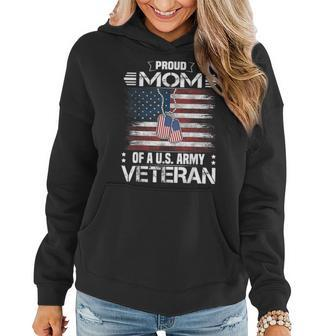 Proud Mom Of A Us Army Veteran Day Family Matching Women Hoodie - Monsterry AU