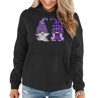 Purple Gnome Spring Aesthetic For And Summer Lavender Women Hoodie - Monsterry CA