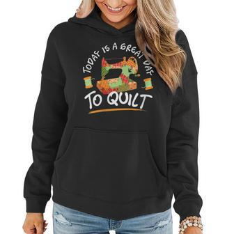 Quilting Quilt Sewing Machine Sew Sewer Quilter Women Hoodie - Monsterry DE