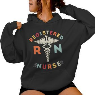 Registered Nurse Rn Nursing Nurse Women Hoodie - Seseable