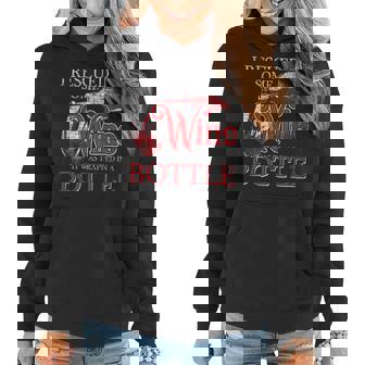 I Rescued Some Wine It Was Trapped In A Bottle Rescued Women Hoodie - Monsterry