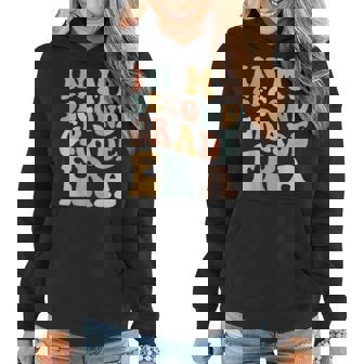 Retro In My 2Nd Grade Era First Day Of School Second Grade Women Hoodie - Seseable