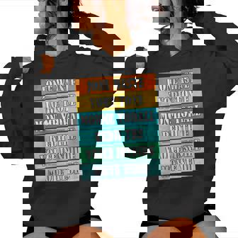 Retro Jone Waste Yore Toye Your Time I Miss You Women Hoodie | Mazezy