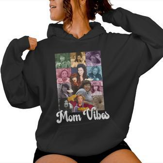 Retro Mom 90’S Vibes Vintage Mother's Day Iconics Mom Womens Women Hoodie | Mazezy