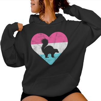 Retro Vintage Skunk For Or Girls Women Hoodie - Monsterry UK