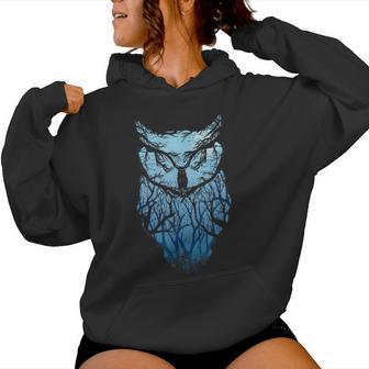 Rising Owl Women Hoodie - Thegiftio UK