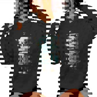 Robotintage Estilo 80 Robótica Niños Hombres Es Robot Sudadera con capucha para mujer - Regaloses