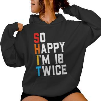 Sarcastic 36 Years Old Bday Vintage 36Th Birthday Women Hoodie - Monsterry