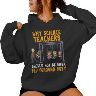 Science Physicist Chemist Teacher Vintage Women Hoodie - Monsterry AU