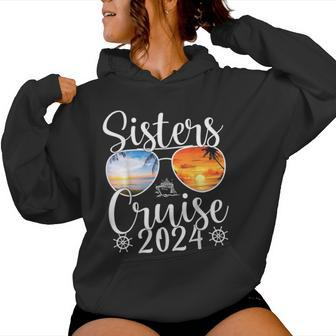 Sister's Cruise 2024 Sister Toddler Weekend Trip Women Hoodie - Thegiftio UK