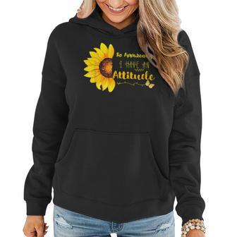 So Apparently I Have An Attitude Sarcastic Mom For My Mommy Women Hoodie - Monsterry DE
