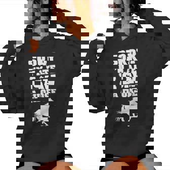 Sorry I'm Late I Saw A Horse Riding Rider Equestrian Horses Women Hoodie - Thegiftio UK