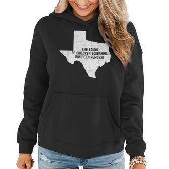 The Sound Of Children Screaming Has Been Removed Women Hoodie - Monsterry