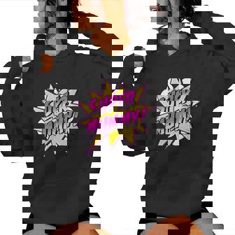 Super Mummy Comic Book Superhero Mother's Day Women Hoodie - Thegiftio UK