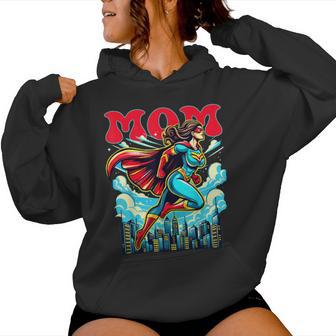 Superhelden-Mama Kapuzenpullover für Damen - Geschenkecke