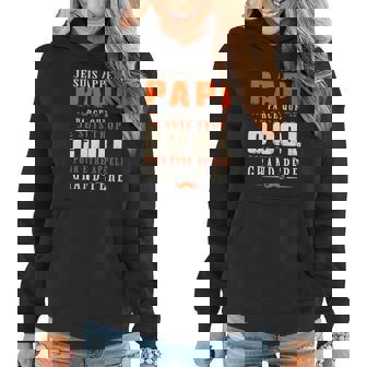 Sweat à capuche femme Homme Je Suis Appelé Papi Car Trop Cool, Tee Humoristique - Cadeauxyz