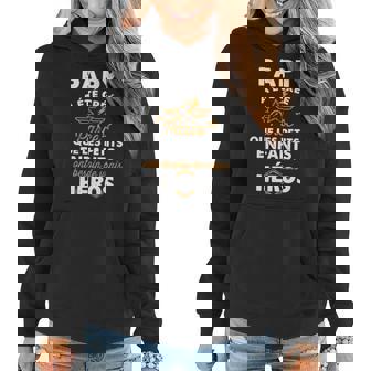 Sweat à capuche femme Papy Héros - Idée Cadeau Unique pour Grand-père - Cadeauxyz