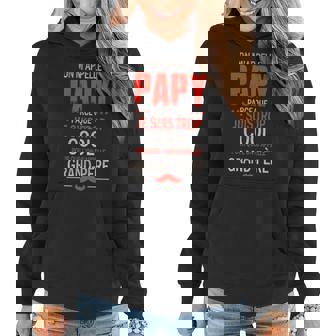 Sweat à capuche femme Papy Trop Cool - Idée Cadeau pour Grand-Père - Cadeauxyz