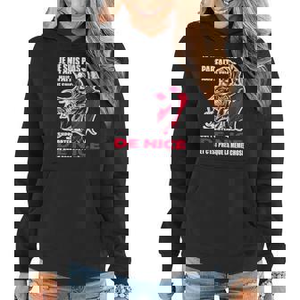 Sweat à capuche femme Ultras OGC Nice, Supporter Passionné Graphique Fans - Cadeauxyz