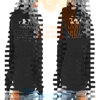 Tata La Femme Le Mythe La Legende T-Shirt Sweat à capuche femme - Cadeauxyz