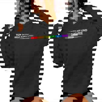 Token Straight Friend Rainbow Colors Lgbt Women Women Hoodie - Seseable