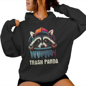 Trash Panda Team Trash Cute Garbage Gang Raccoon Women Hoodie - Thegiftio UK