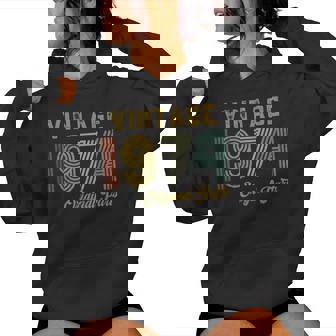 Vintage 1974 Original Parts Retro 50 Years Old Womens Women Hoodie - Seseable