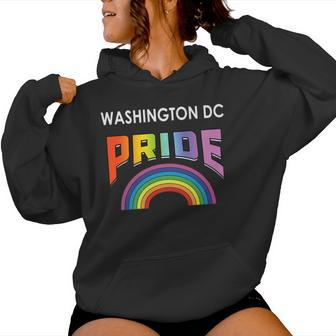 Washington Dc Lgbt Pride 2020 Rainbow Women Hoodie - Monsterry AU