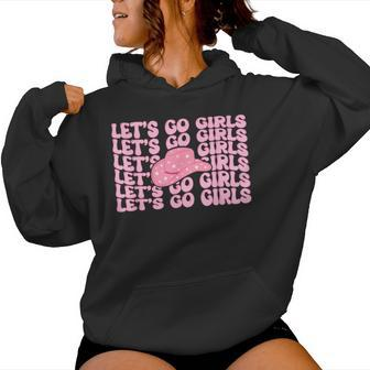 Western Let's Go Girls Bridal Bachelorette Party Cowgirl Women Hoodie - Monsterry AU