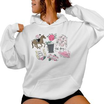 150Th Derby Day Derby Vibes Horse Racing 2024 Derby Women Hoodie | Mazezy