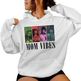 90’S Mom Vibes Vintage Retro Mom Life Mother Day Women Hoodie | Mazezy AU
