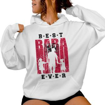 Albania Baba Two Daughters Albanian Dad Of 2 Girls Shqiptar Women Hoodie - Monsterry