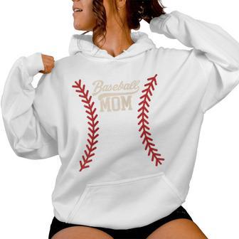 Ball Mama Baseball Softball Mama Damen Raglan Kapuzenpullover für Damen - Geschenkecke