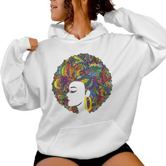 Beautiful Black Woman African American Black History Women Hoodie - Monsterry UK