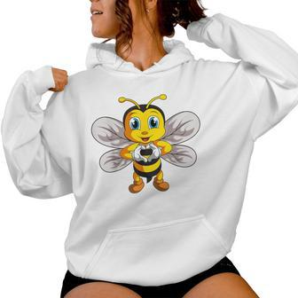 Bees Children's Women's Girls' Bee Kapuzenpullover für Damen - Seseable