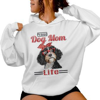 Bernedoodle Dog Proud Dog Mom Life Women Hoodie | Mazezy DE