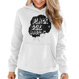 Black Girl Magic Afro Graffiti Urban Queen Women Hoodie - Monsterry AU