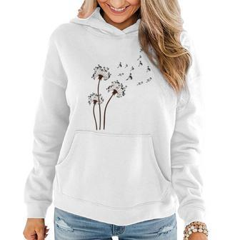 Border Collie Dandelion Loves Dog For Mother's Day Dog Mama Women Hoodie - Monsterry UK