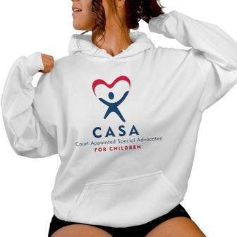 Casa Court Appointed Special Advocates For Children Logo Women Hoodie - Monsterry AU