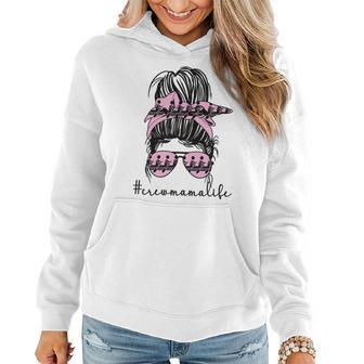 Crew Mama Life Proud Rowing Mom Of A Rower Mother Women Hoodie - Monsterry CA