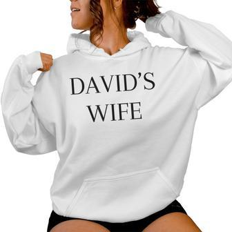 David's Wife Women Hoodie - Seseable