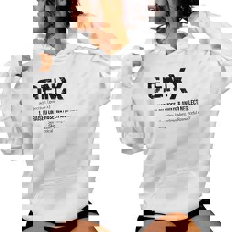 Definition Gen X Raised On Hose Water & Neglect Gag Women Hoodie - Thegiftio