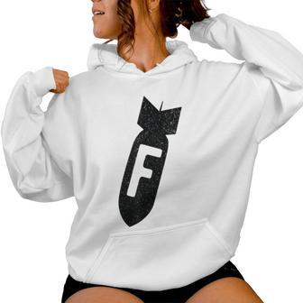 F Bomb Cursing For Swearing Mom And Dad Women Hoodie - Monsterry CA